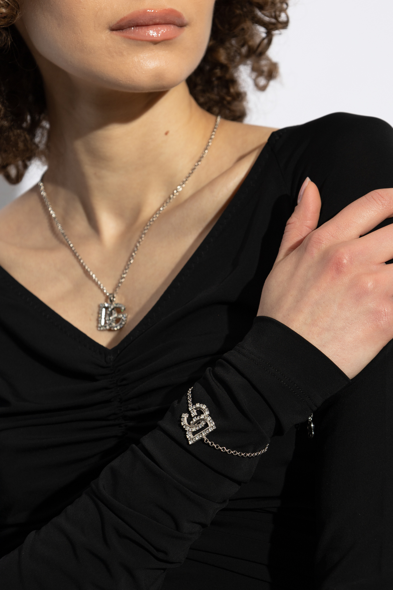 Silver Bracelet with logo Dolce & Gabbana - Vitkac AS